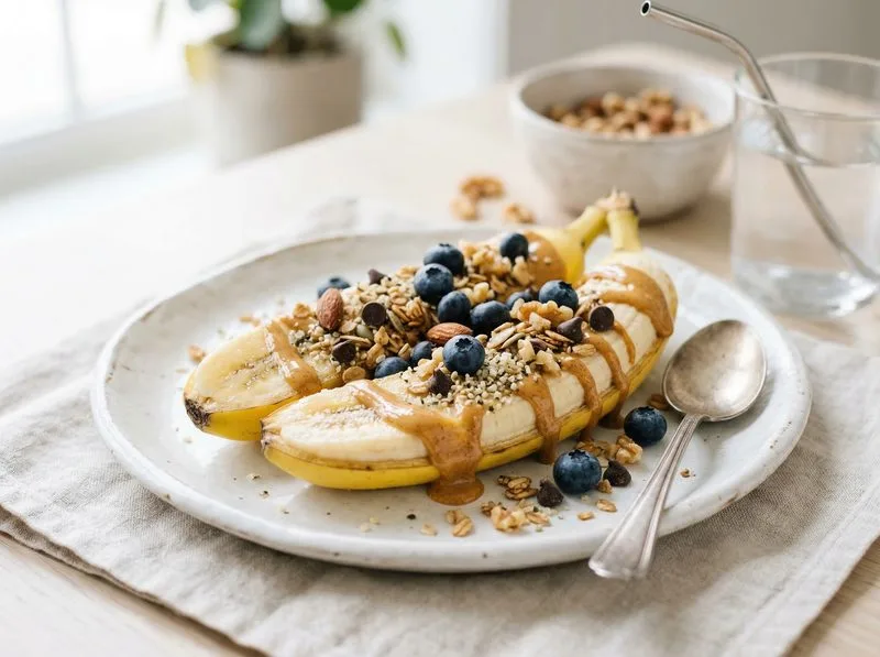 Pre-Workout Banana Almond Butter