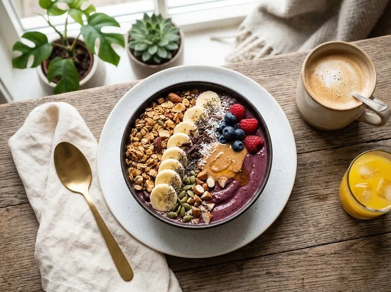 Mass Gain Acai Granola Bowl