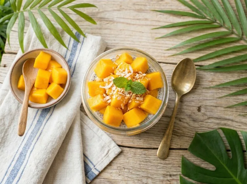 Mango Chia Pudding