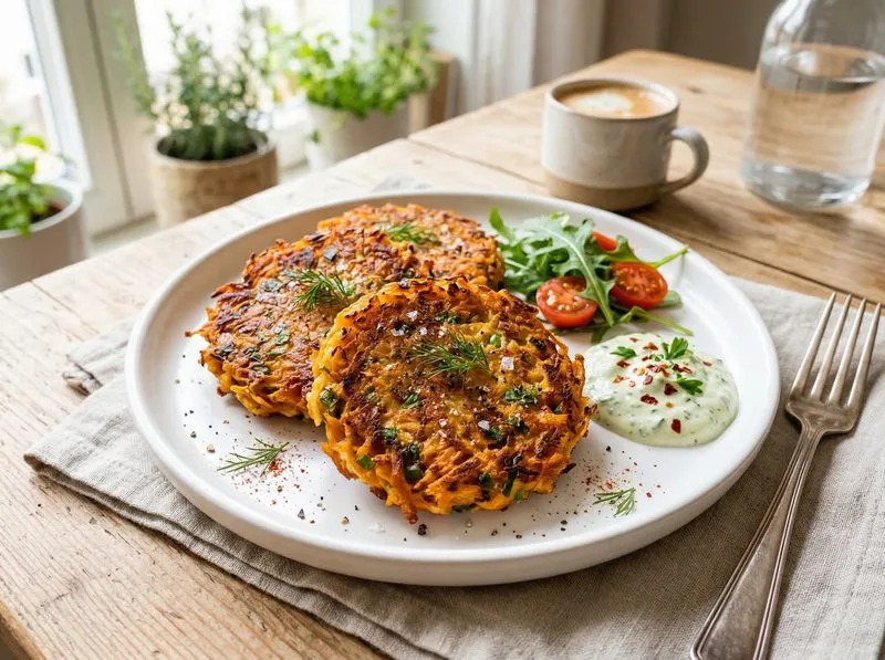 Sweet Potato Egg Patties