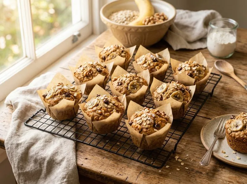 Protein Banana Muffins