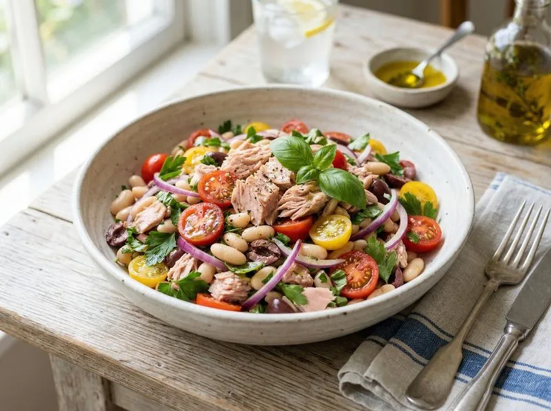 Tuna White Bean Salad